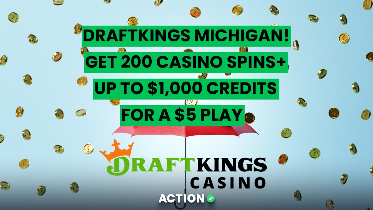 DraftKings Michigan Promo Code! Get 200 Casino Spins with a $5 Play & up to $1,000 in Casino Credits