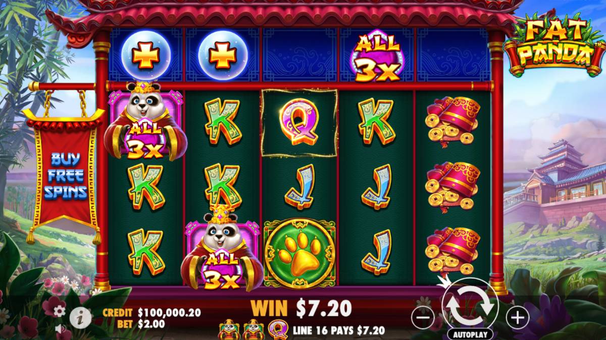 there's no better way to celebrate national panda day than to play a sweepstakes casino game called fat panda.