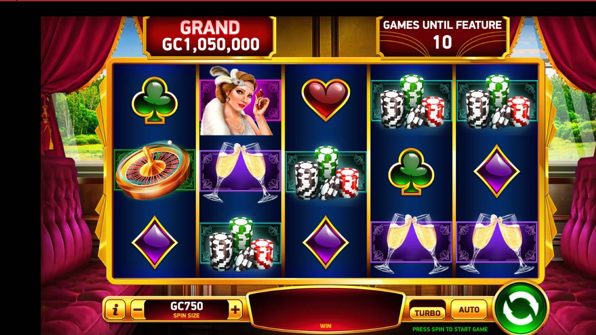 grand express is a sweepstake casino game that will whisk you away on a train ride filled with scenic views.