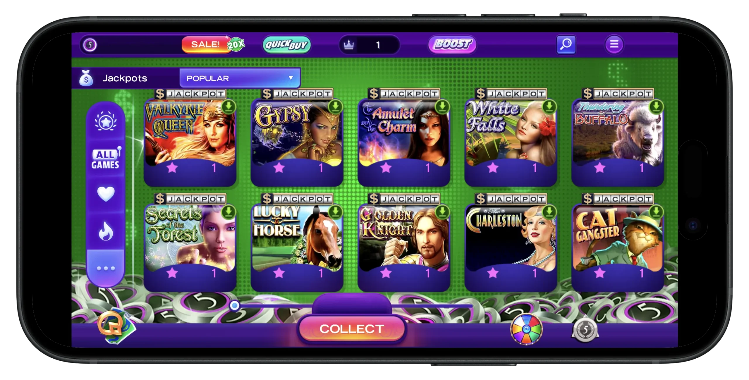High 5 Casino App Jackpots