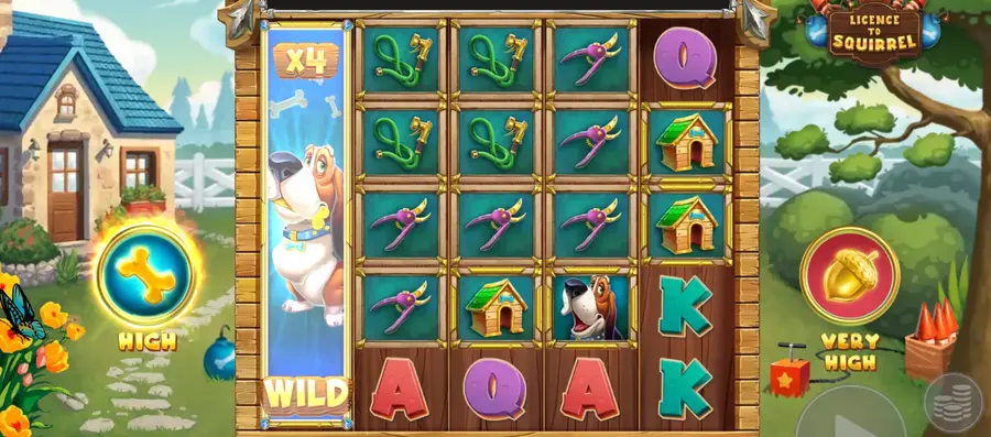 License to Squirrel Slot