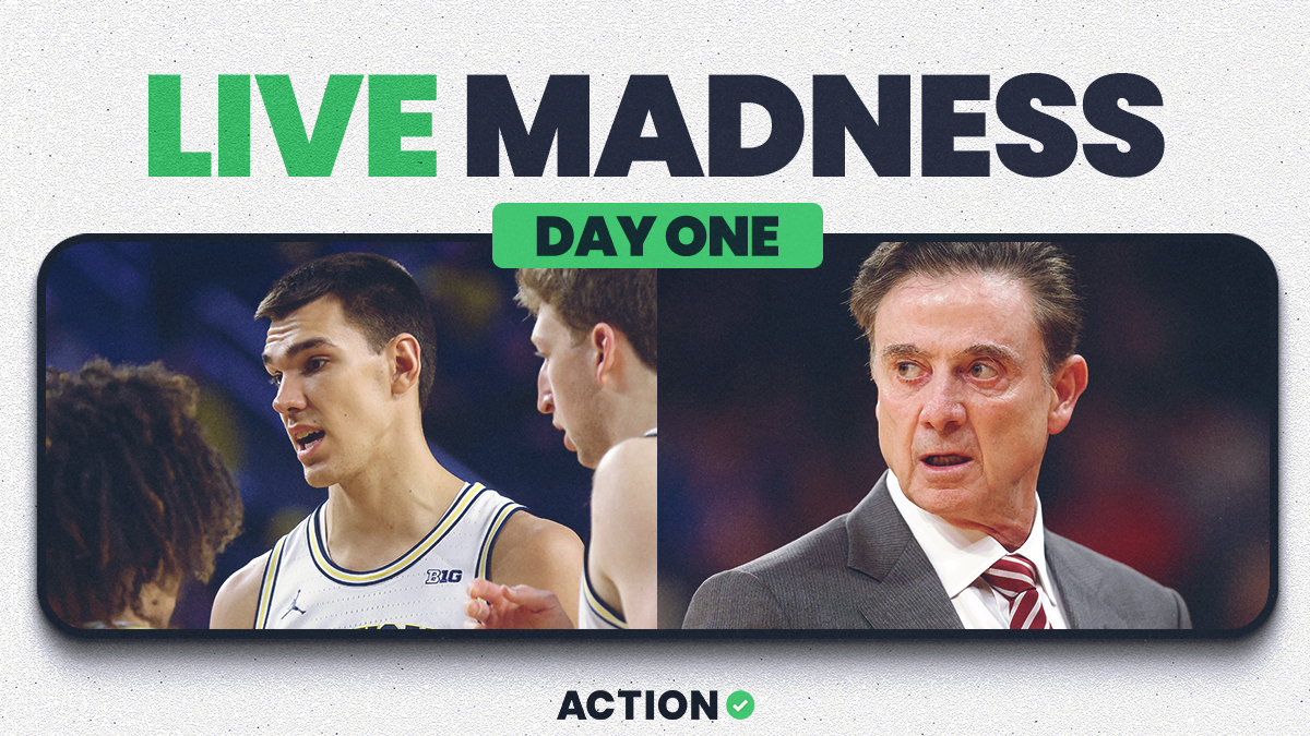 NCAA Tournament Day 1 Live: Betting Trends, Results, Notes, Data & More article feature image