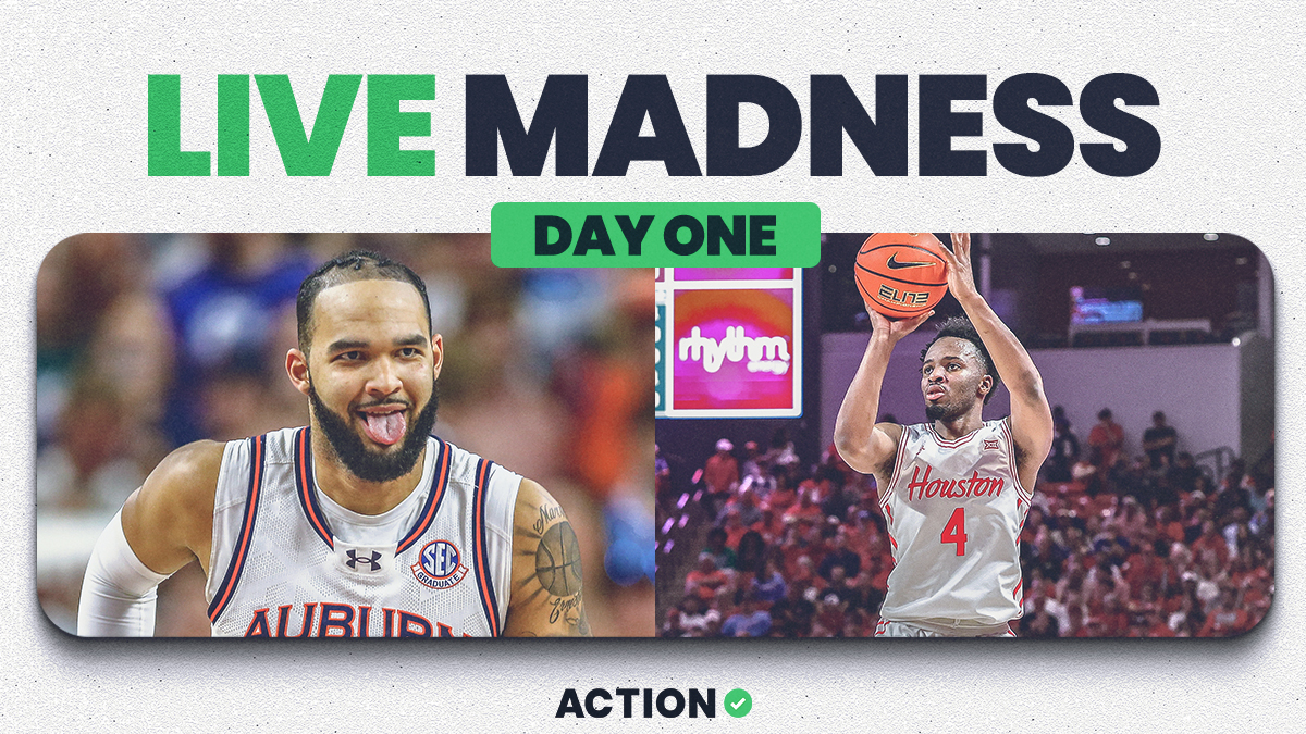 NCAA Tournament Day 1 Live: Betting Trends, Results, Notes, Data & More article feature image