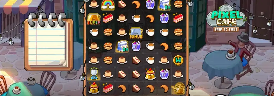Pixel Cafe Slot