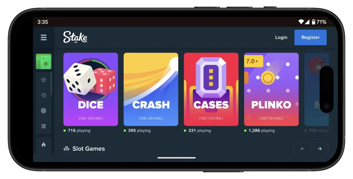 Stake.us New Sweepstakes Casino App