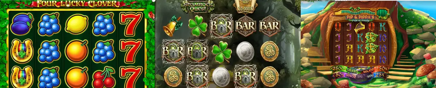 WOW Vegas Sweepstakes Casino Games St. Patrick's Day