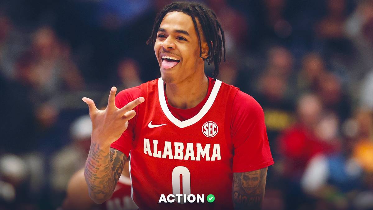 Alabama vs Robert Morris Odds, Opening Spread, Predictions for 2025 NCAA Tournament article feature image