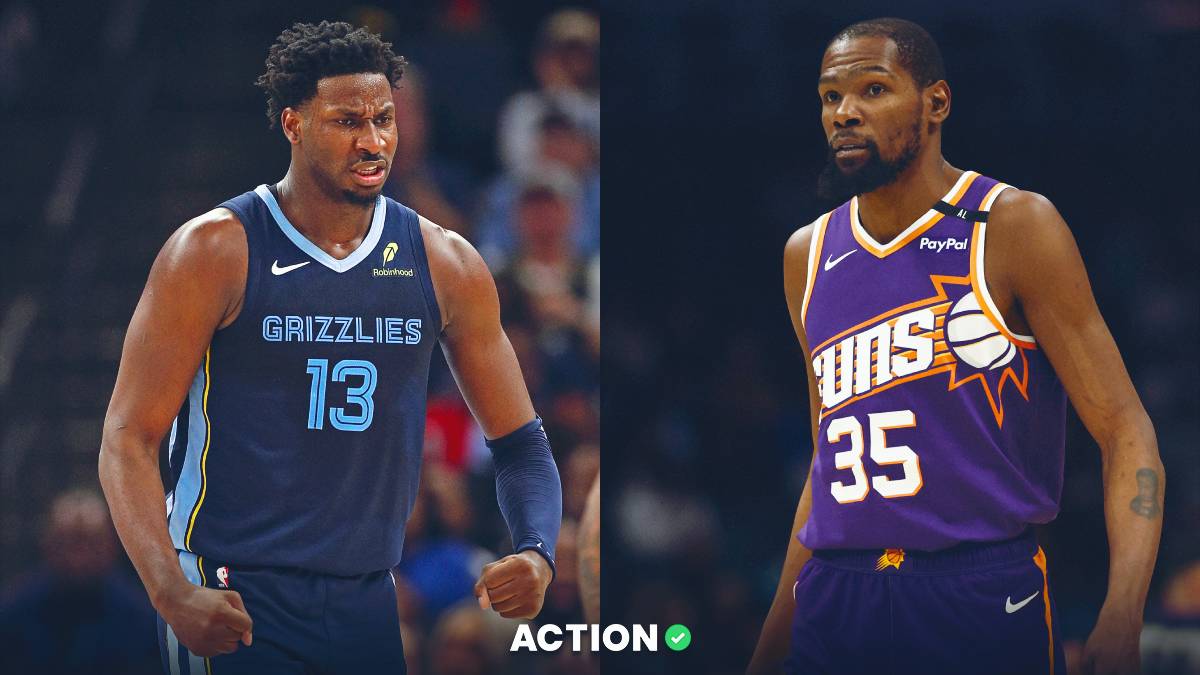 Suns vs Grizzlies: +445 Parlay for Monday Night article feature image