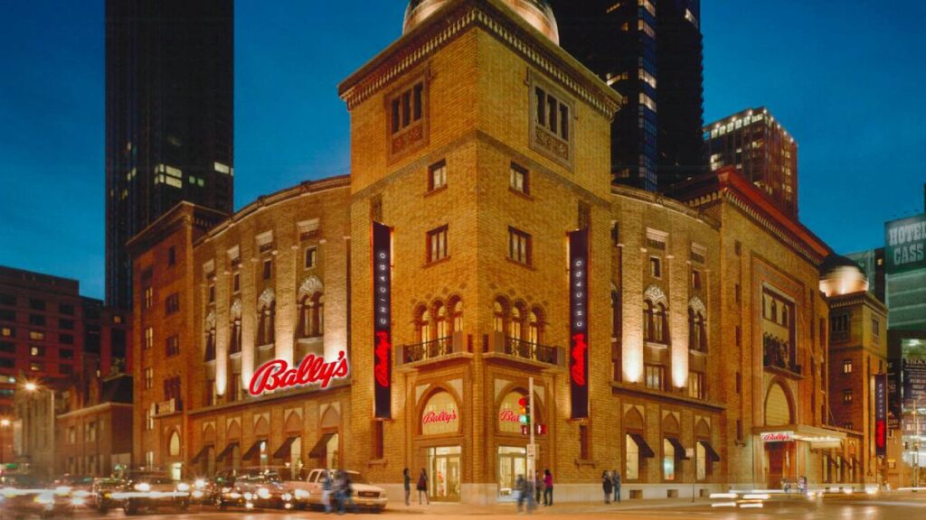 the temporary bally's chicago casino is struggling to make money because of rent and other costs.