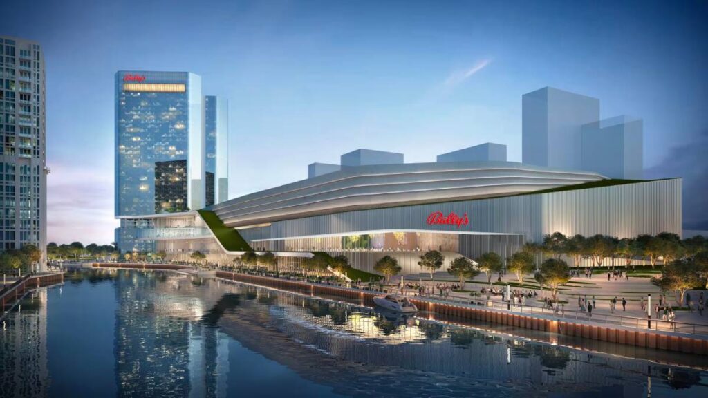 Bally's chicago casino will add a theater, multiple restaurants and a park to the area for people to enjoy.