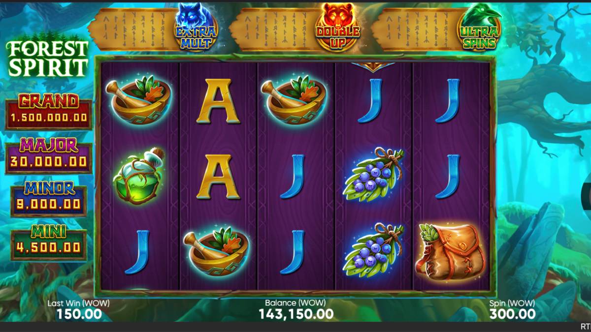 the forest spirt sweepstakes casino game is a great way to spend part of your earth day trying to win a prize.