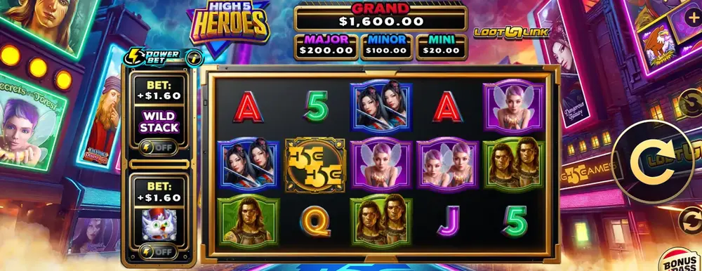 High 5 Heroes Slot
