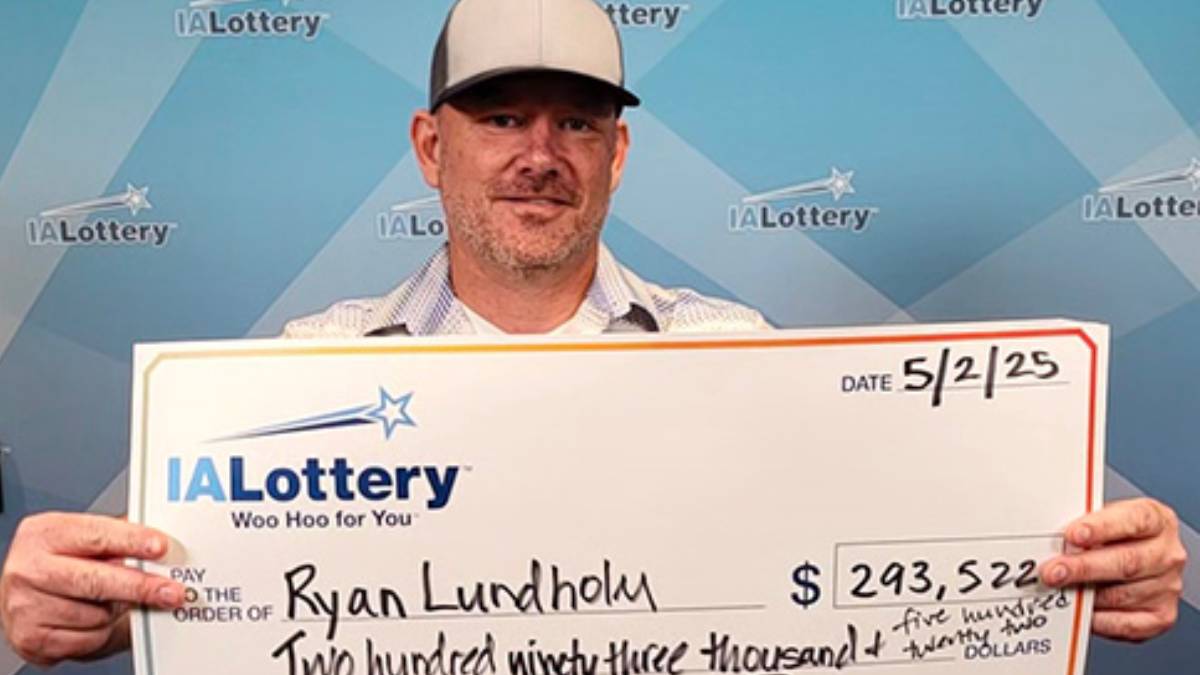 a man did not have to visit a casino in iowa to hit a progressive jackpot.