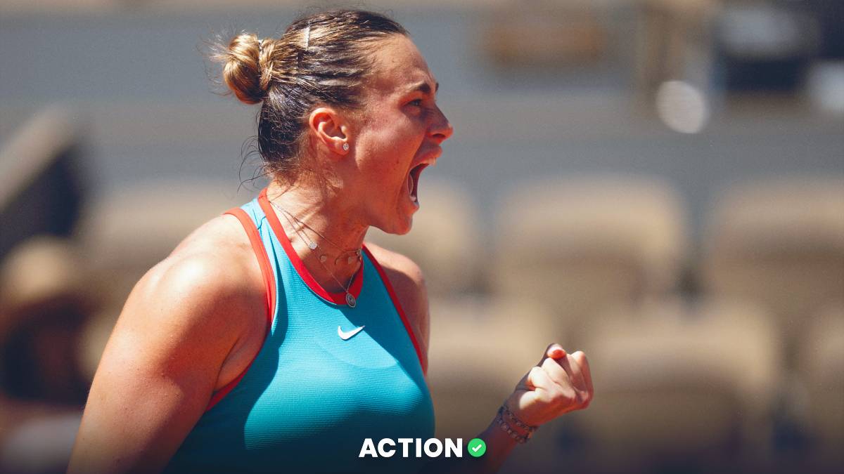 French Open Predictions: +296 Parlay for Sabalenka vs. Anisimova, Paolini vs. Svitolina Image