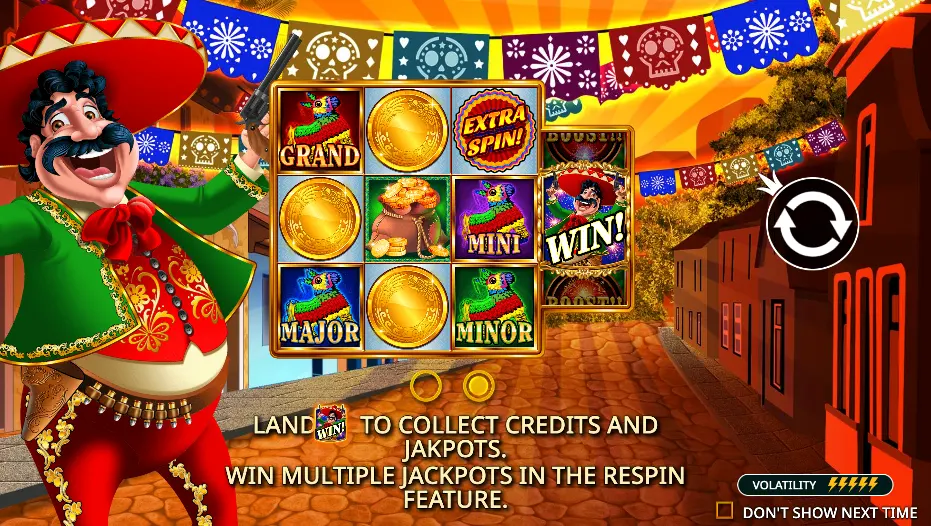 a look at the slot interface of Big Juan