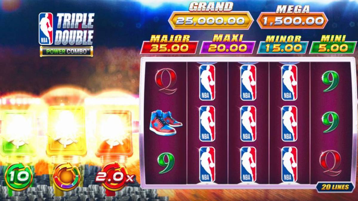 caesars online casino has the NBA Triple Double Power Combo slot that immerses players in an environment reminiscent of high-stakes basketball games.