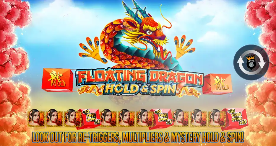 Floating Dragon Hold and Spin Slot