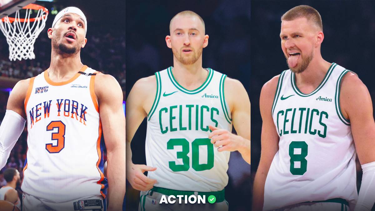 NBA Player Props for Josh Hart, Sam Hauser, Kristaps Porzingis on Monday, May 5
