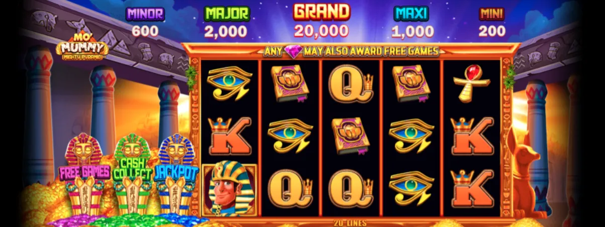 Mo' Mummy Mighty Pyramid Slot