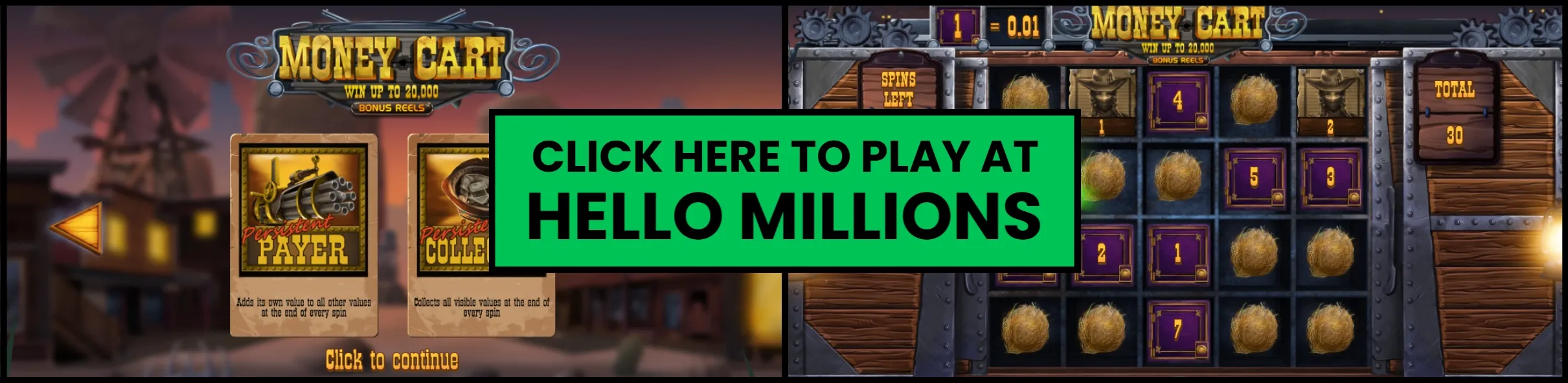 Play Money Cart at Hello Millions