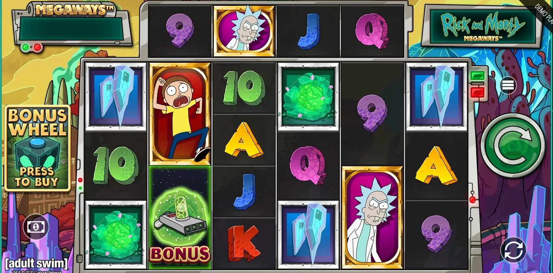 Celebrate National Pickle Day With 'Rick and Morty Megaways' Slots