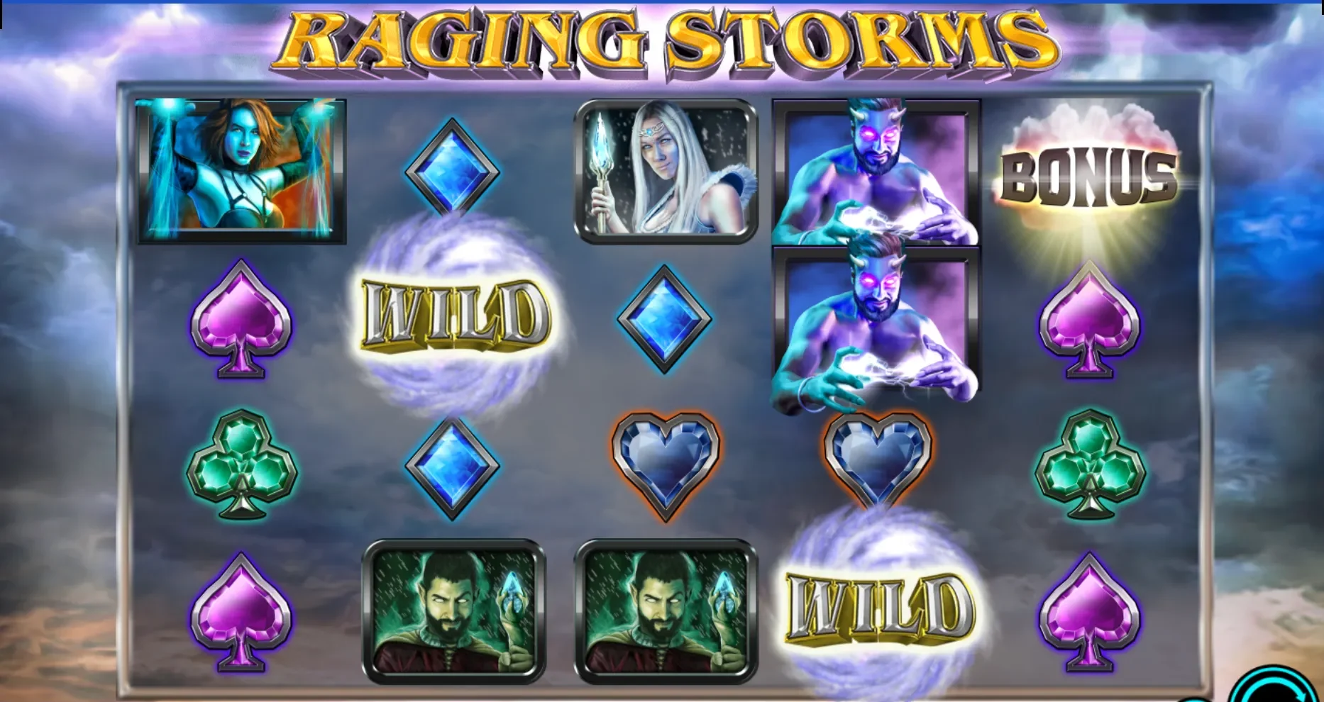 Raging Storms on DraftKings Casino