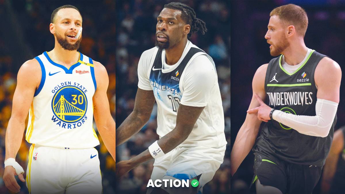 NBA Player Props for Stephen Curry, Naz Reid, Donte DiVincenzo on Tuesday, May 6