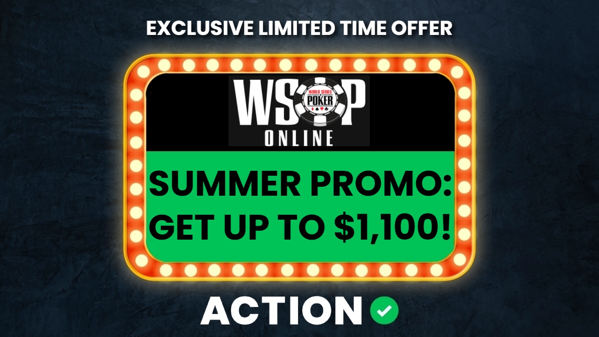 WSOP Promo Code and Weekend Schedule of Online and Live Bracelet Events! Image