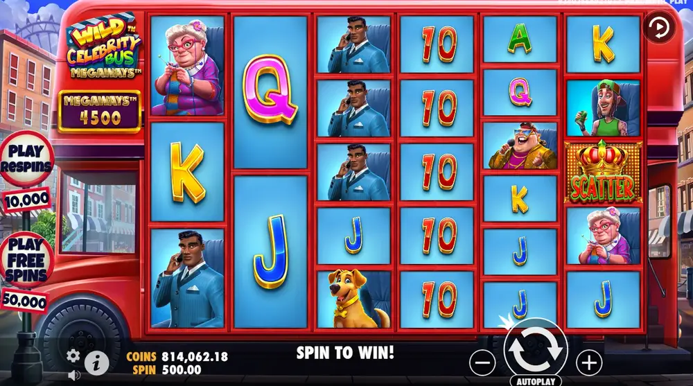 Wild Celebrity Bus Slot