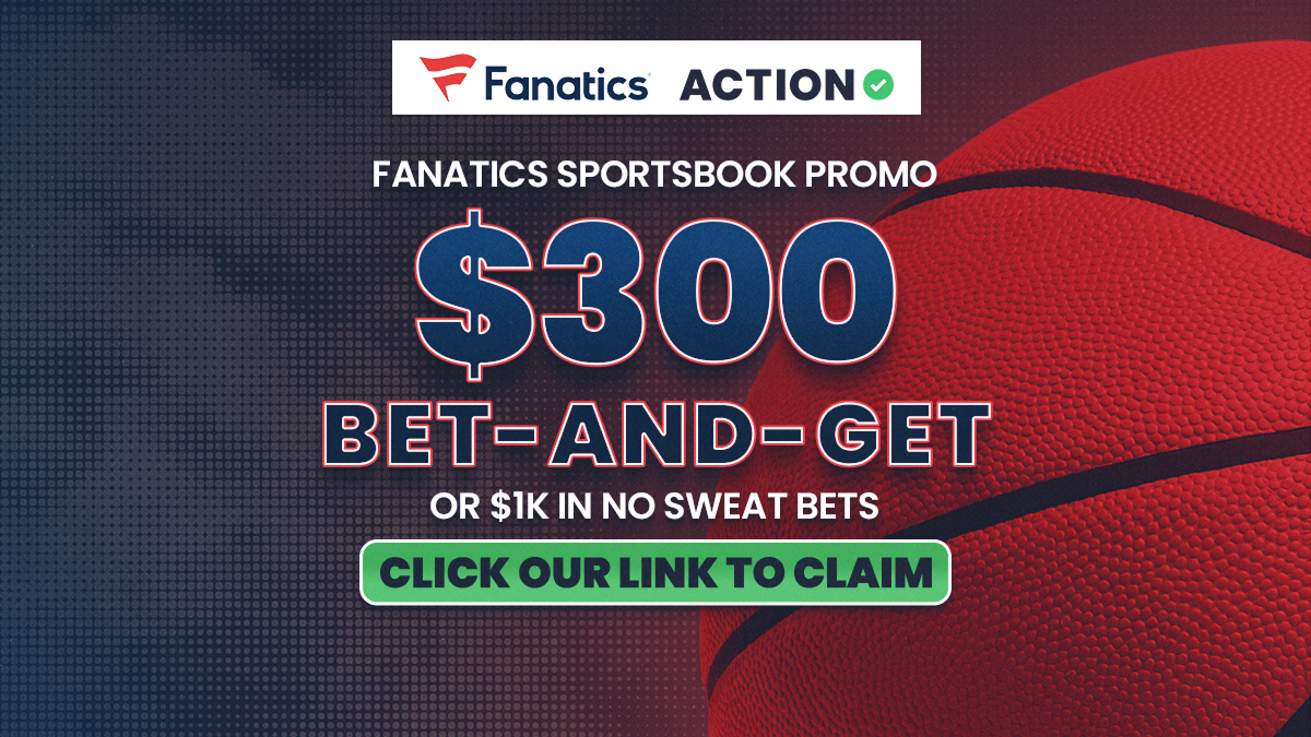 Fanatics Sportsbook Promo: Unlock $300 Bonus or $1K No Sweat Bets Promo for Knicks vs. Pistons NBA Playoffs, Any Game Today Image