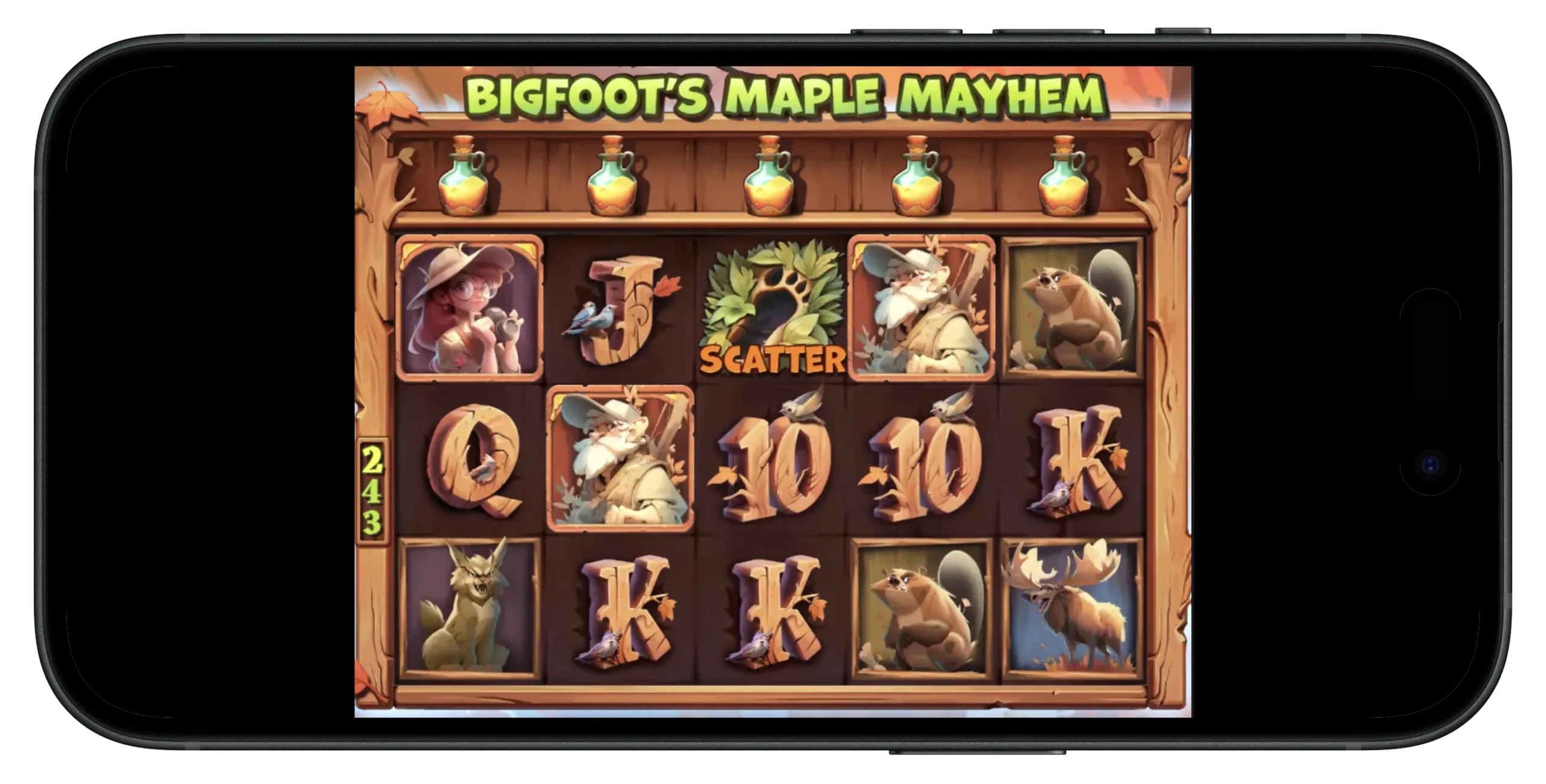 Online Casino Canada - Bigfoot's Maple Mayhem Slot