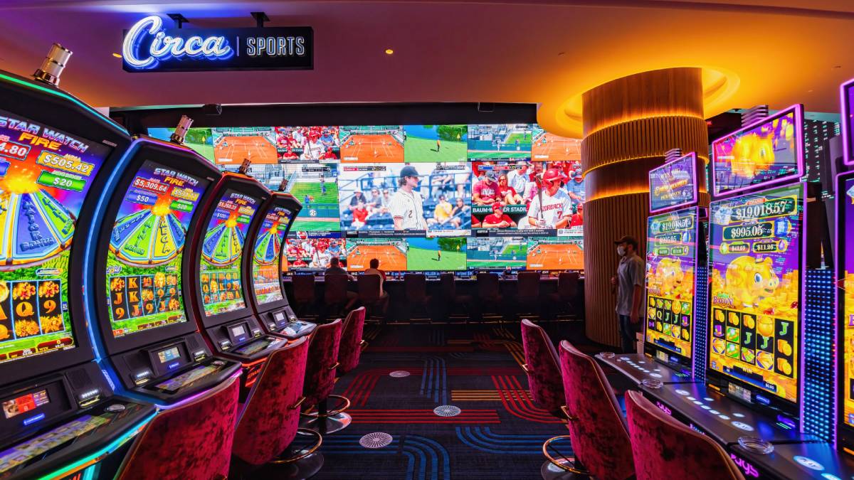 The Circa Resort and Casino is holding a big slot machine party in July that will feature a number of events, including an open bar.