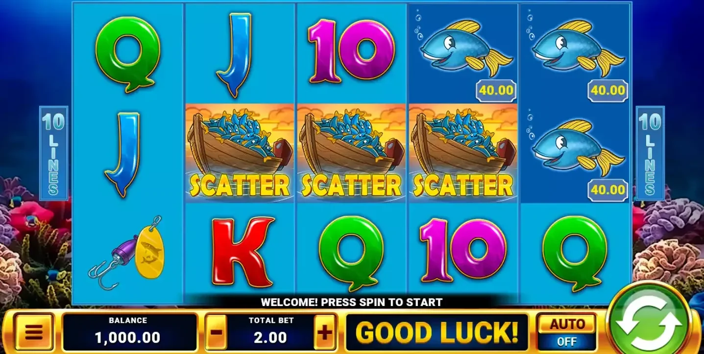  Fishin' Fun at Borgata Casino.