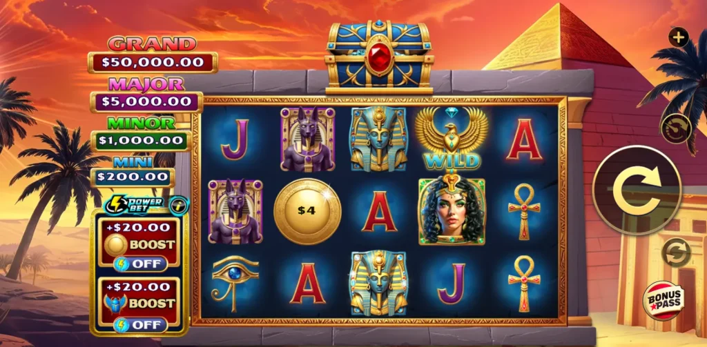 Jewel of Alexandria is a social casino slot game from High 5 Games. 