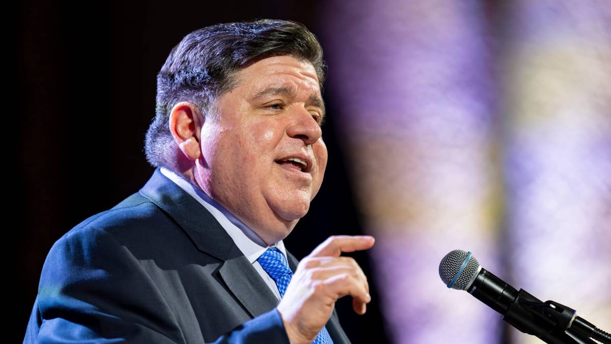 Illinois Governor J.B. Pritzker congratulated himself for what he said is his seventh consecutive balanced budget.