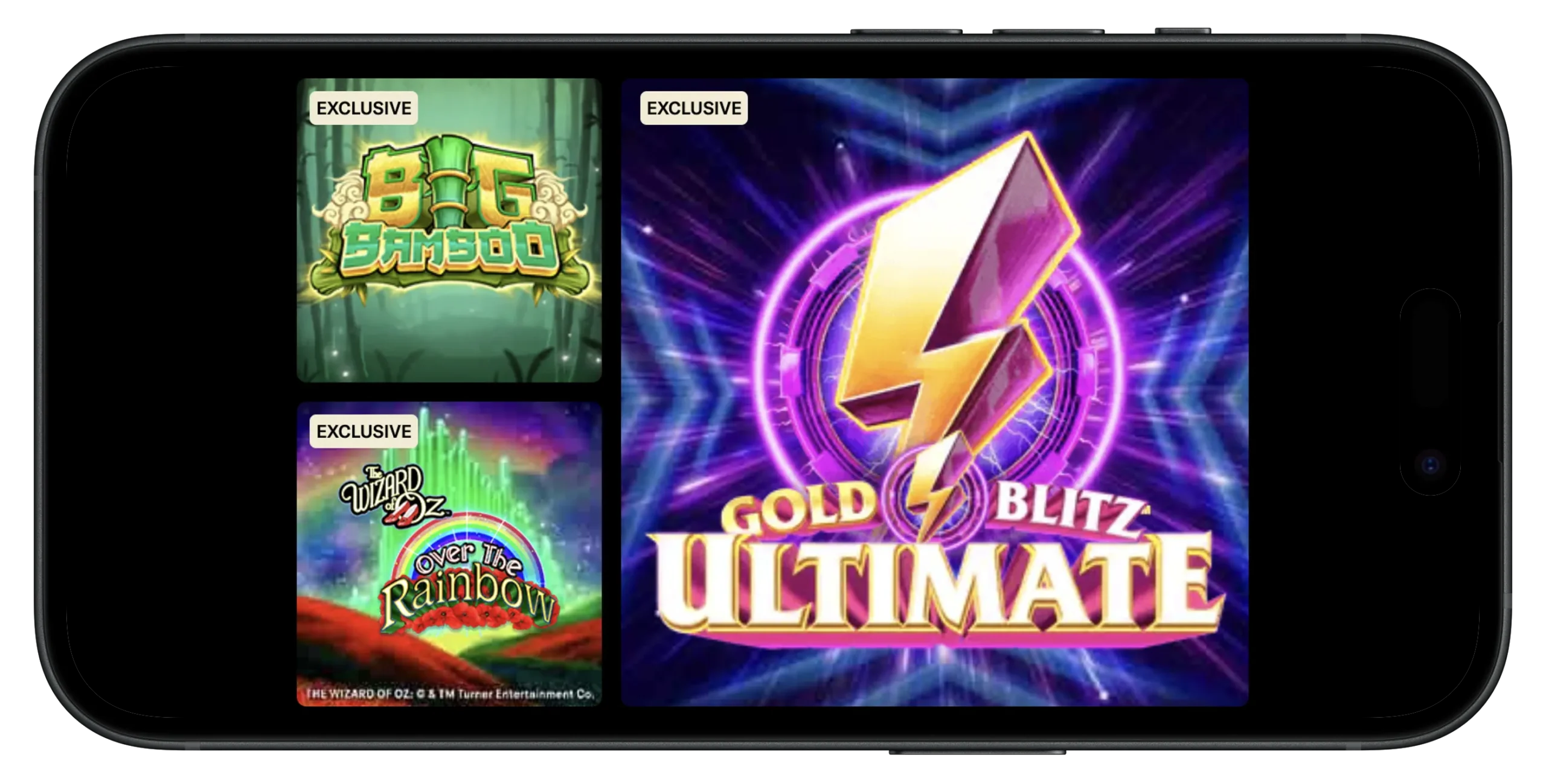 BetMGM Casino Games on Mobile.