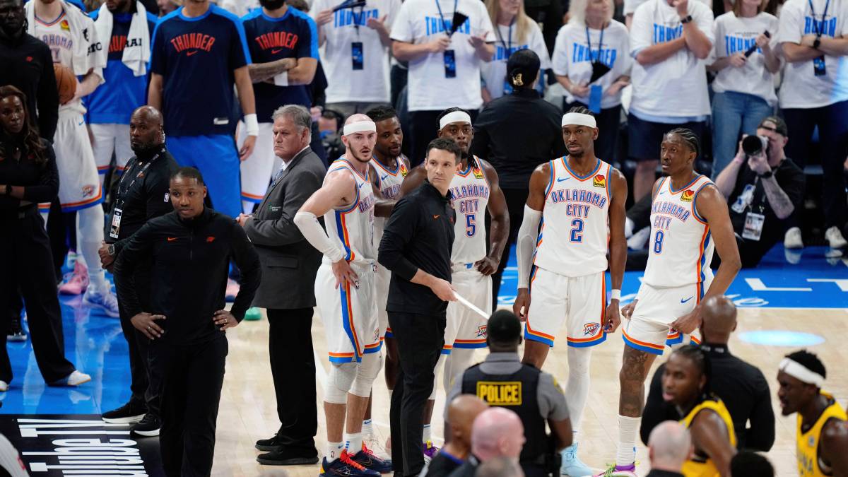 the 2025 nba finals will have to have a miracle 4 game comeback for oklahoma city to win jay-z's million dollar bet on the thunder.