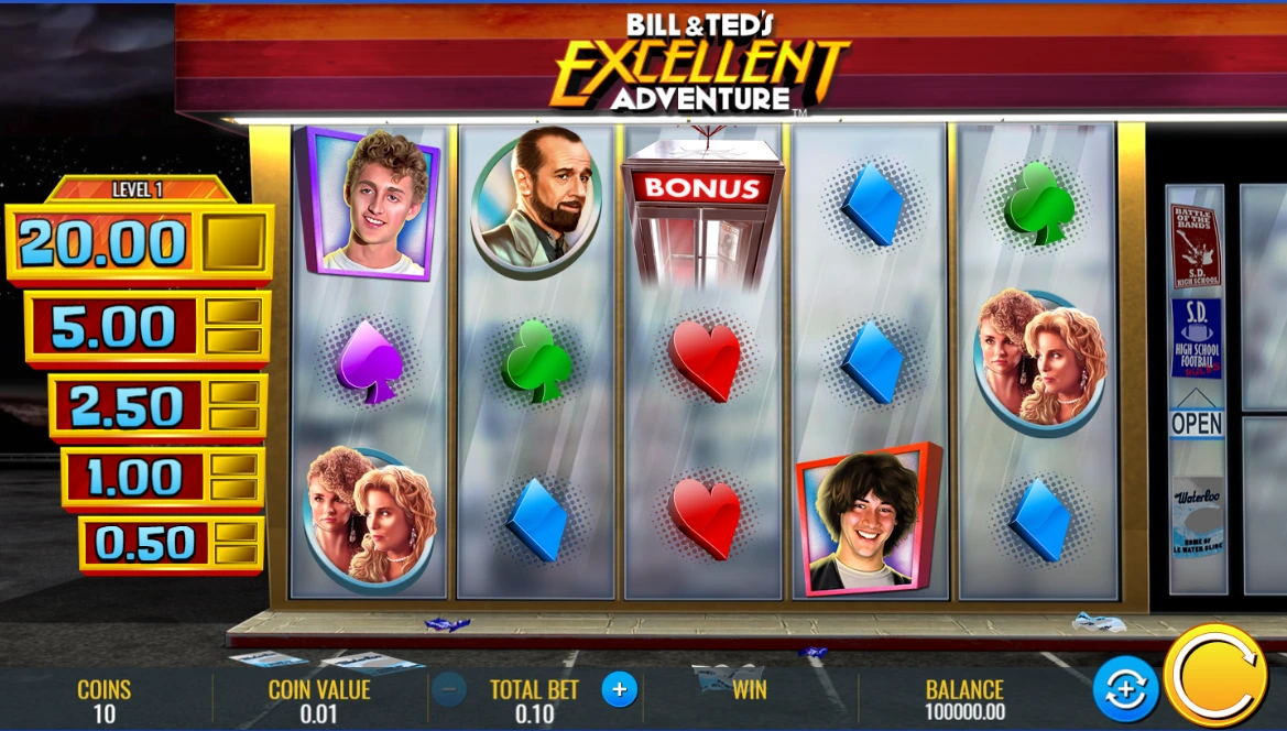 bill and ted slot