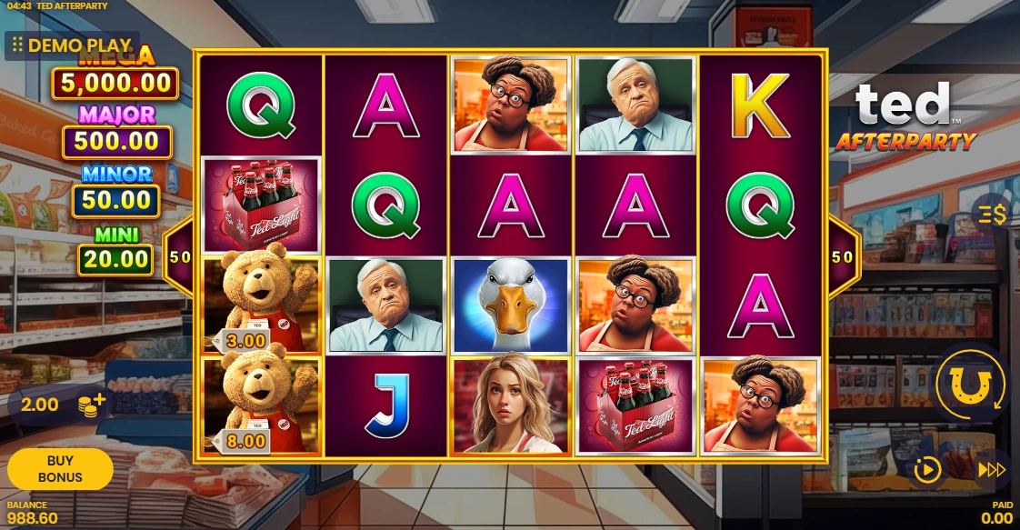 Ted Afterparty slot