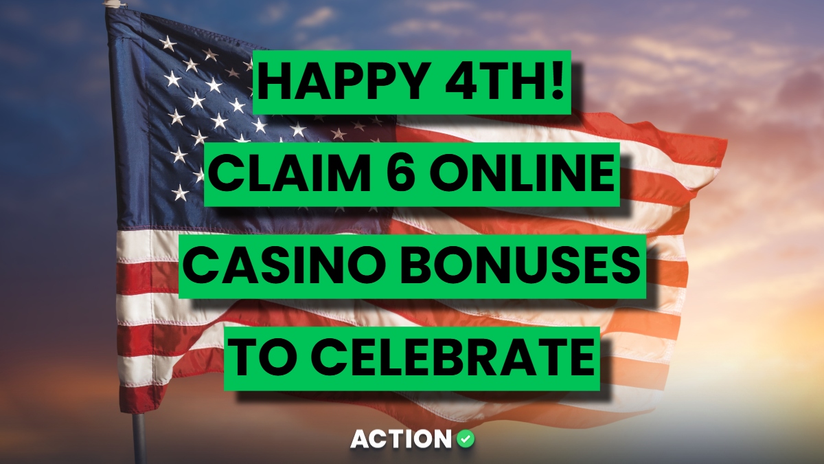 Happy 4th of July! Claim 6 Online Casino Bonuses to Celebrate