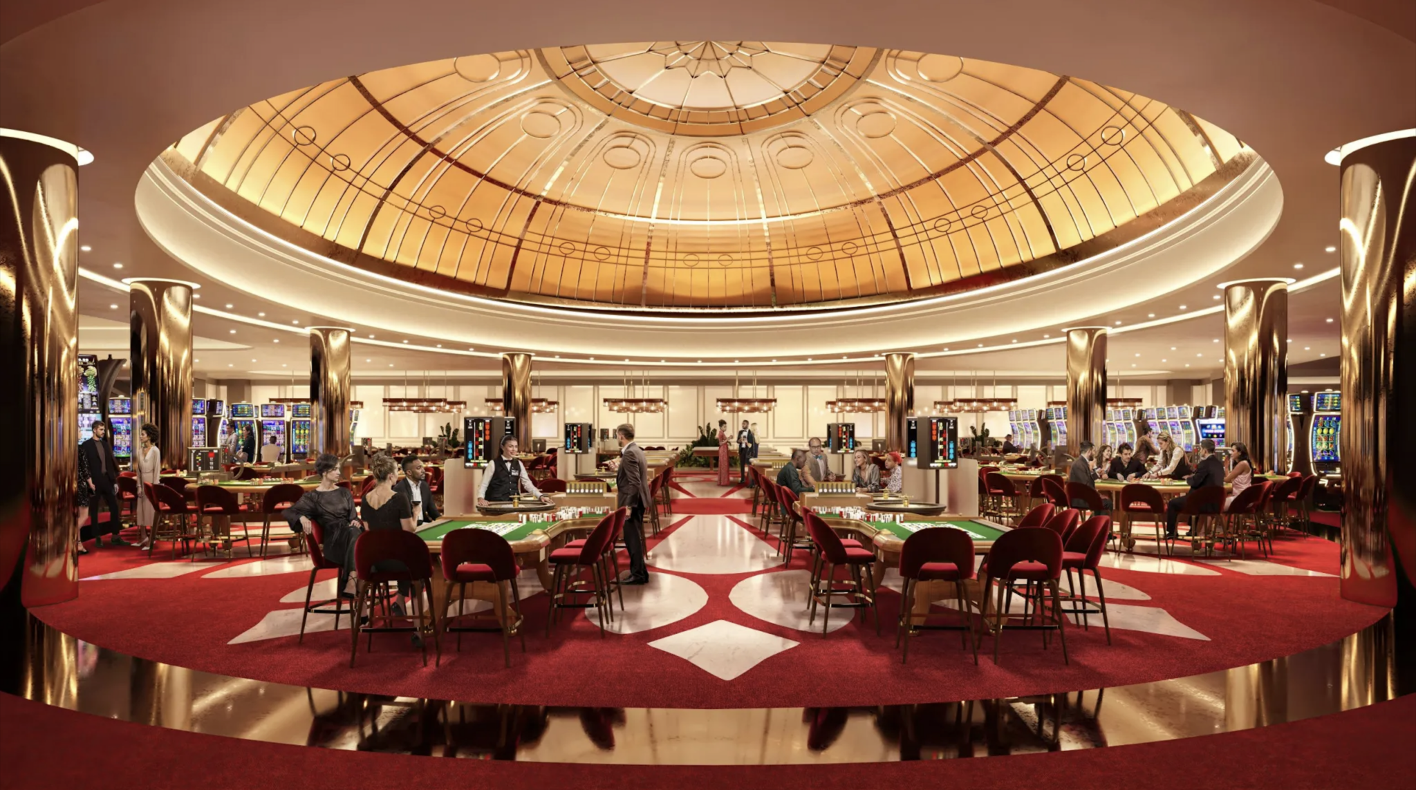 there are eight applicants for three downstate casino licenses in new york including caesars palace that wants to put a casino in times square.