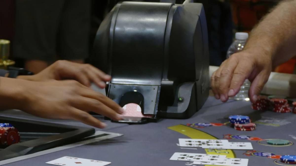 the ocean resort casino had to pay a big fine when a blackjack dealer played 25 hands without using the automatic card shuffler.