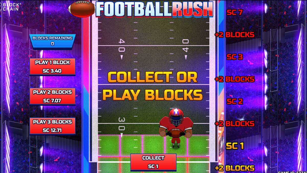national football day honors the game and you can celebrate by playing the online casino game football rush
