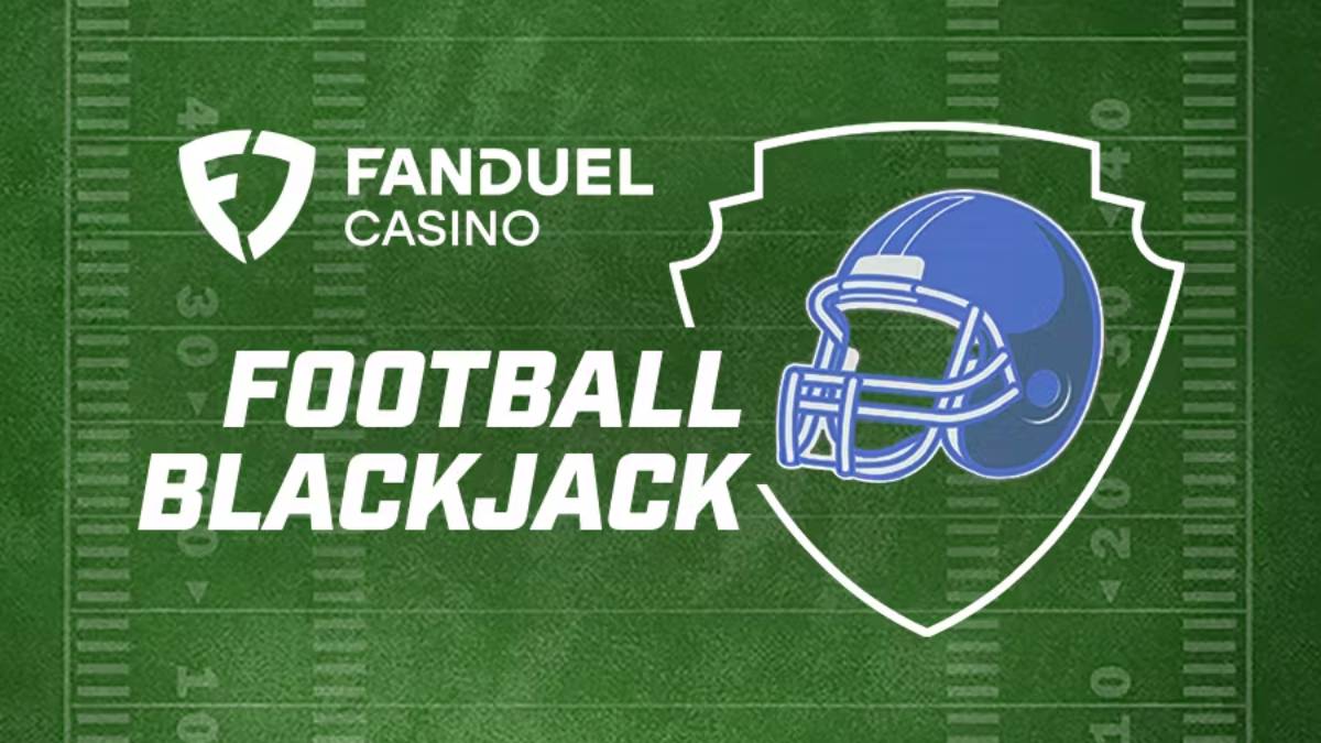 fanduel casino offers a unique way to combine your love of blackjack with your fondness for football. 