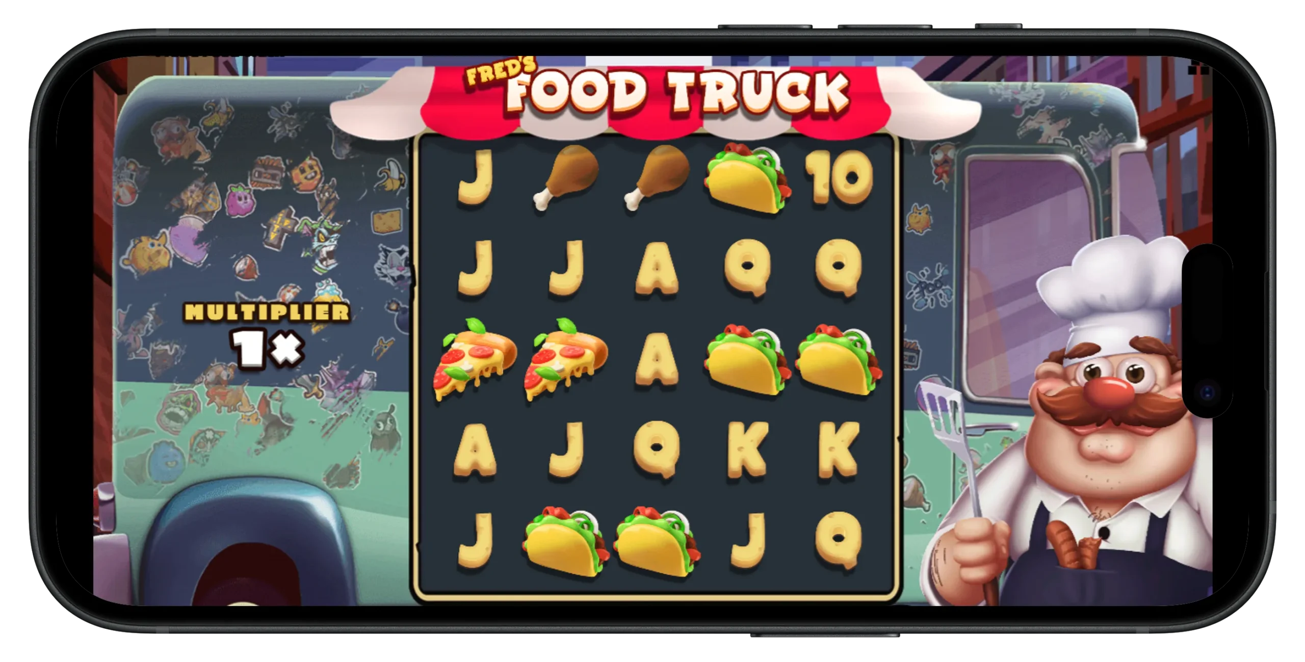 Fred's Food Truck Video Slot