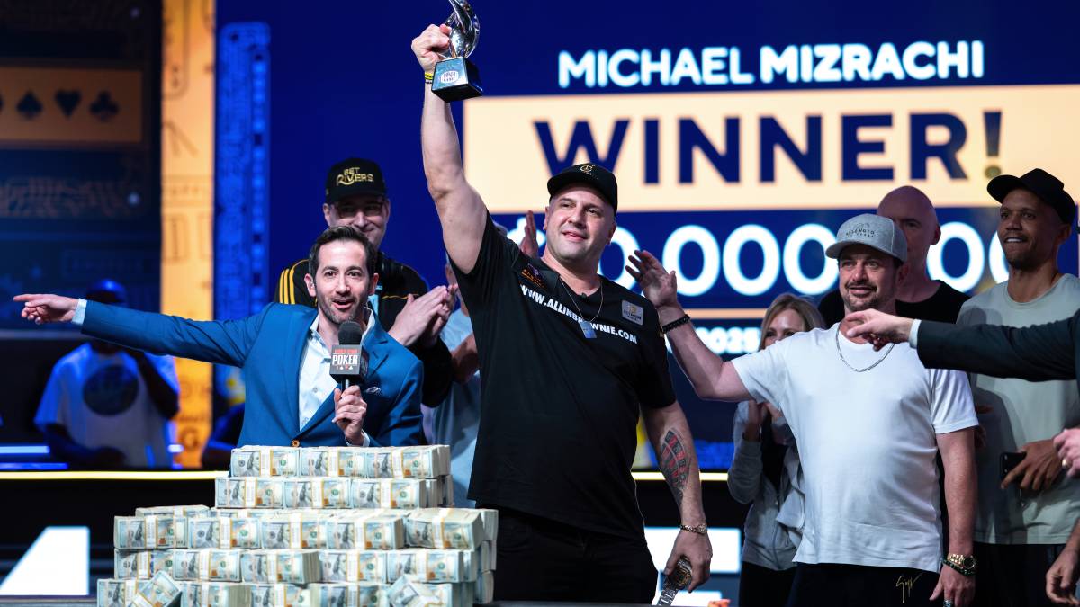 Michael "The Grinder" Mizrachi, who is already famous for winning seven WSOP bracelets and four Poker Players Championships, reached new heights today with an impressive performance at the 2025 WSOP Main Event final table.