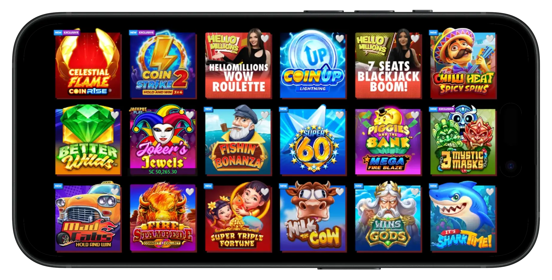 Hello Millions Casino Games