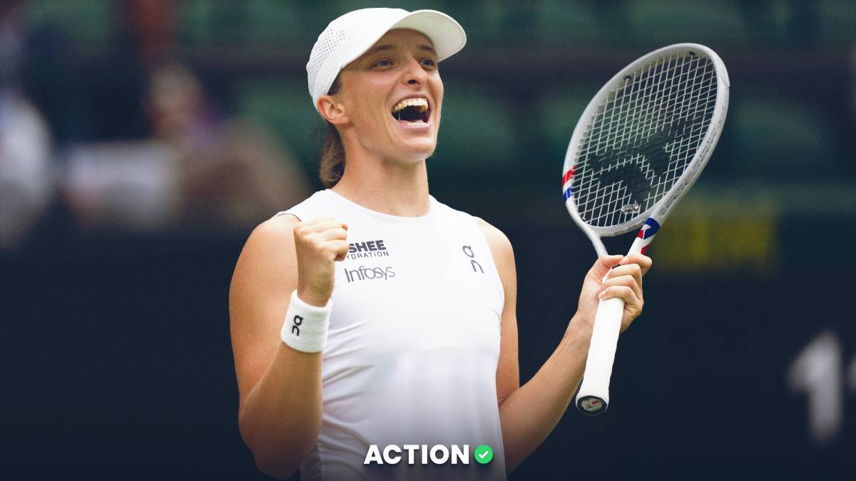 Iga Swiatek vs Belinda Bencic Prediction, Pick, Odds for Wimbledon Semifinals article feature image