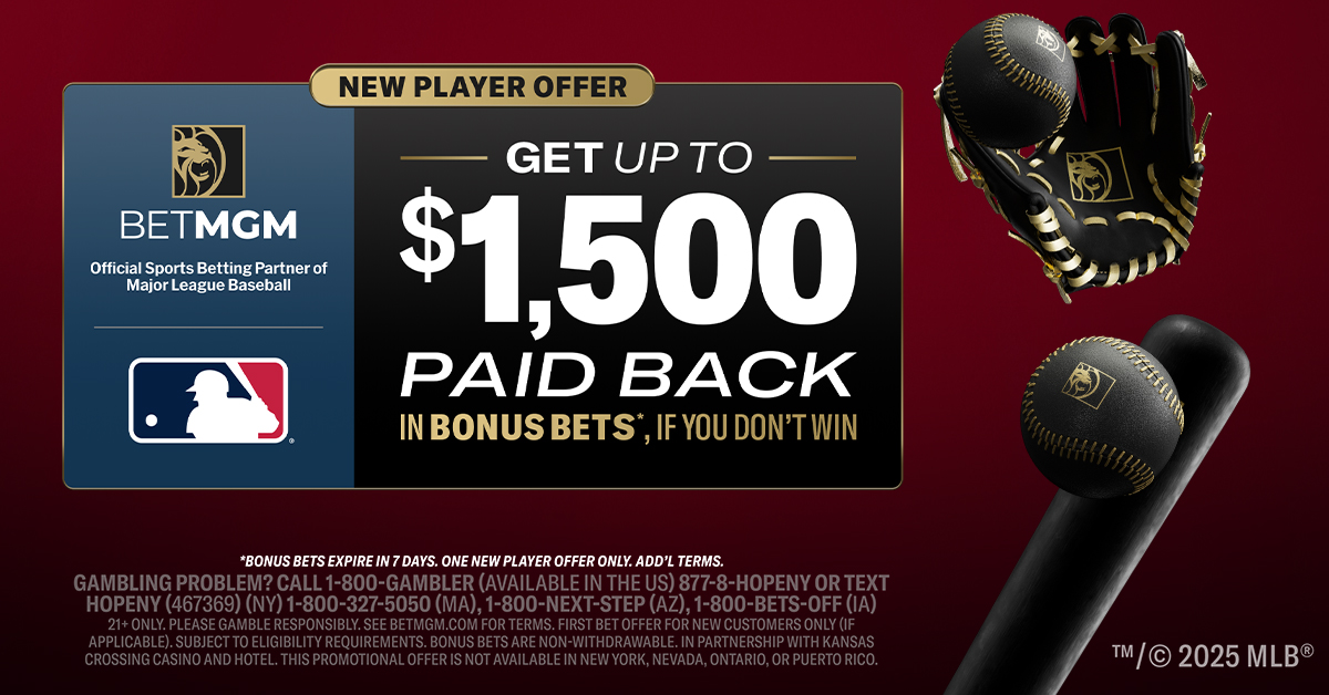 Register with the BetMGM bonus code TOPACTION for a $1,500 first bet offer now.
