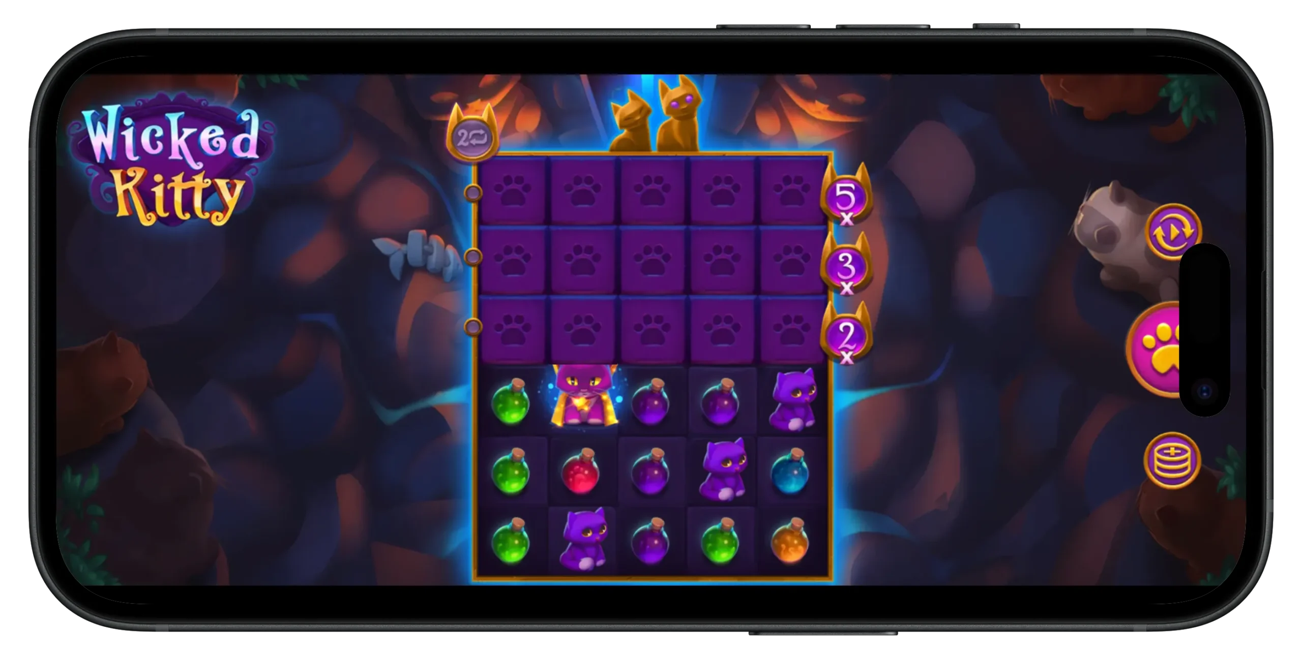 Wicked Kitty Video Slot